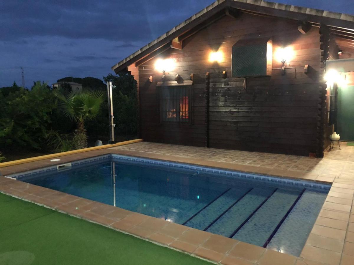 הוילה סביליה Casa De Madera El Oasis El Palomar מראה חיצוני תמונה