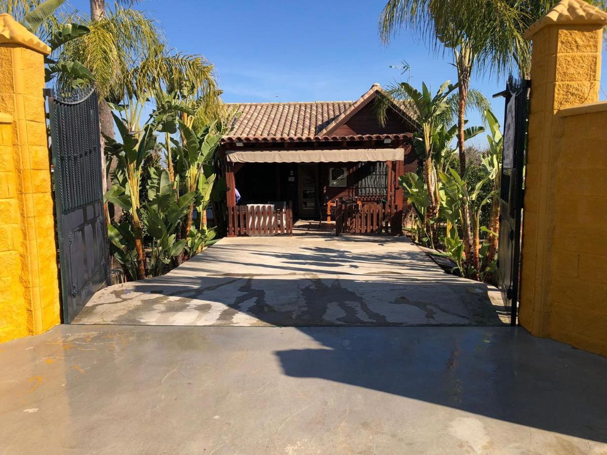 הוילה סביליה Casa De Madera El Oasis El Palomar מראה חיצוני תמונה
