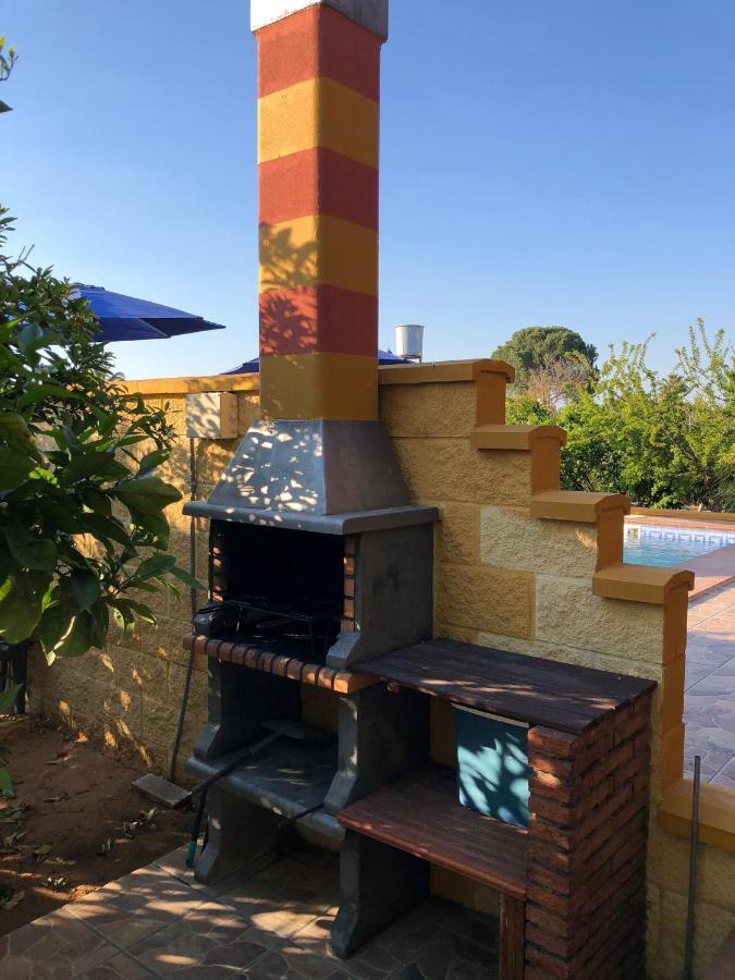 הוילה סביליה Casa De Madera El Oasis El Palomar מראה חיצוני תמונה